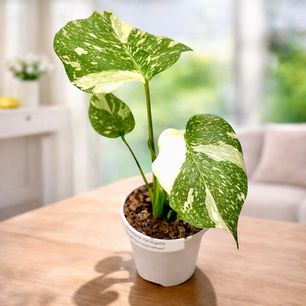 Monstera variegata 'Thai Constellation' – Secret Garden Plant Shop
