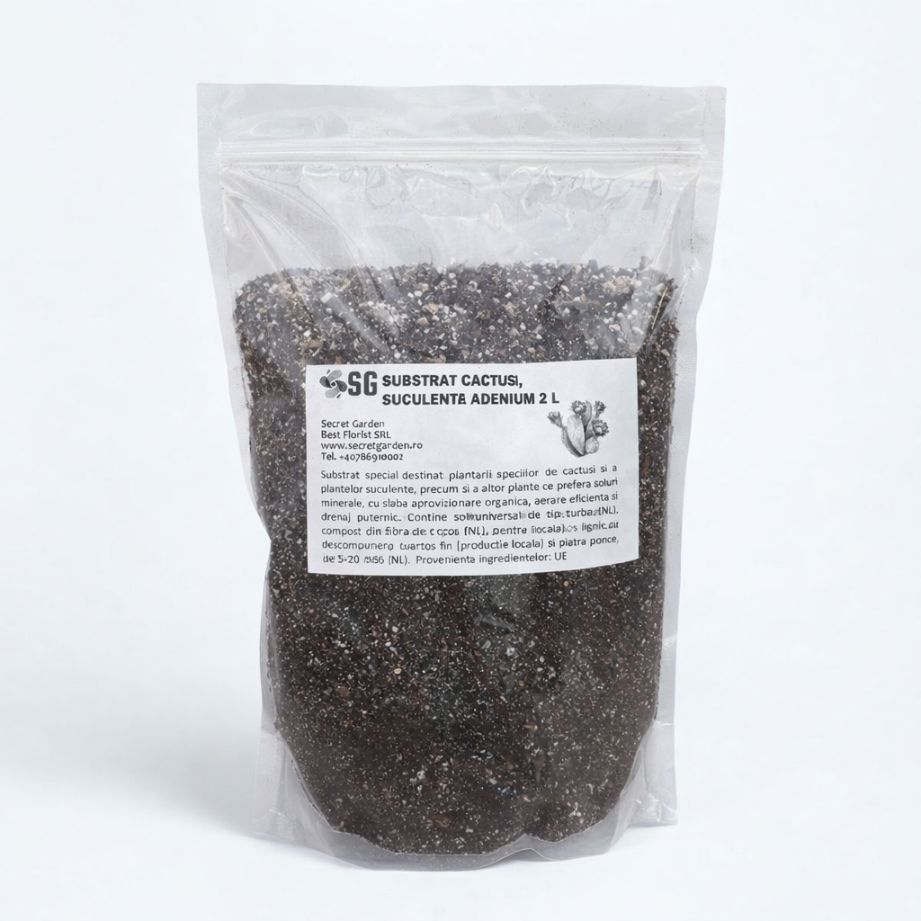Secret Garden professional soil for cacti, succulents, and Adenium (SG Mix)  – Secret Garden Plant Shop