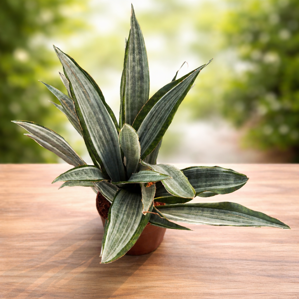 sansevieria aubrytiana variegated Sansevieria 'Aubrytiana Marlowe' – Secret Garden Plant Shop