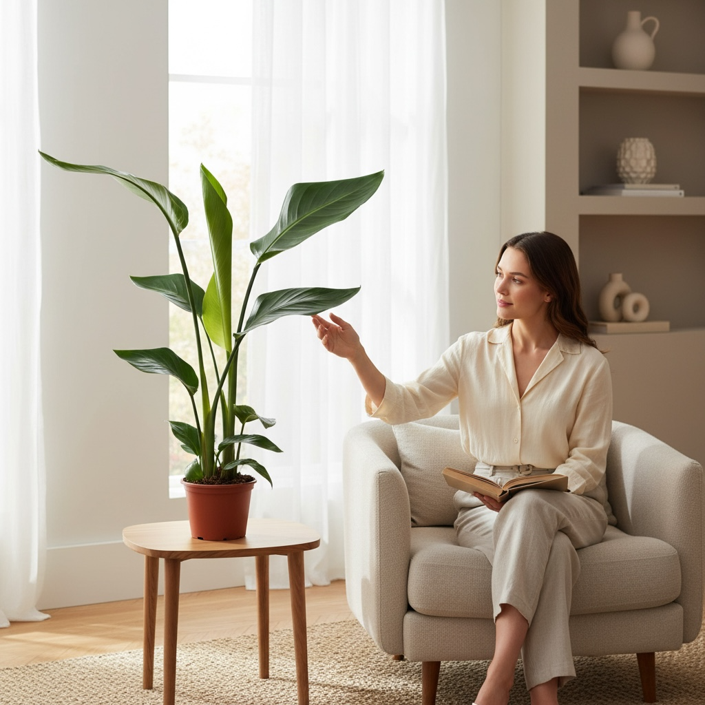 Strelitzia Nicolai (Pasarea Paradisului) – Secret Garden Plant Shop