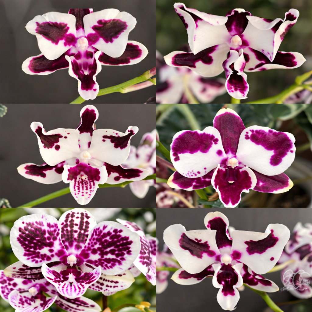 Phalaenopsis Micaels Florence - fiecare planta prezinta o