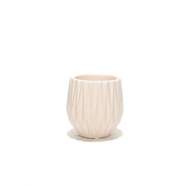 Stripe White D9 ceramic decorative bowl