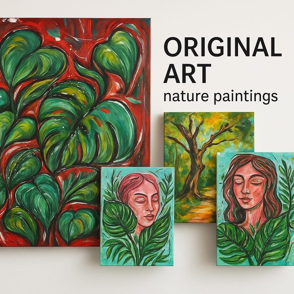 Arta - Tablouri unice, pictate manual