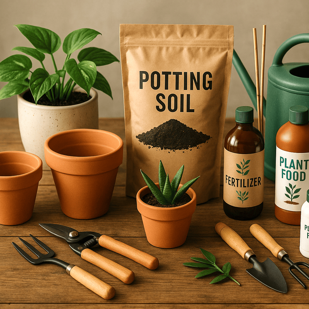 Accesorii Plante - substrat, ghivece, tratamente