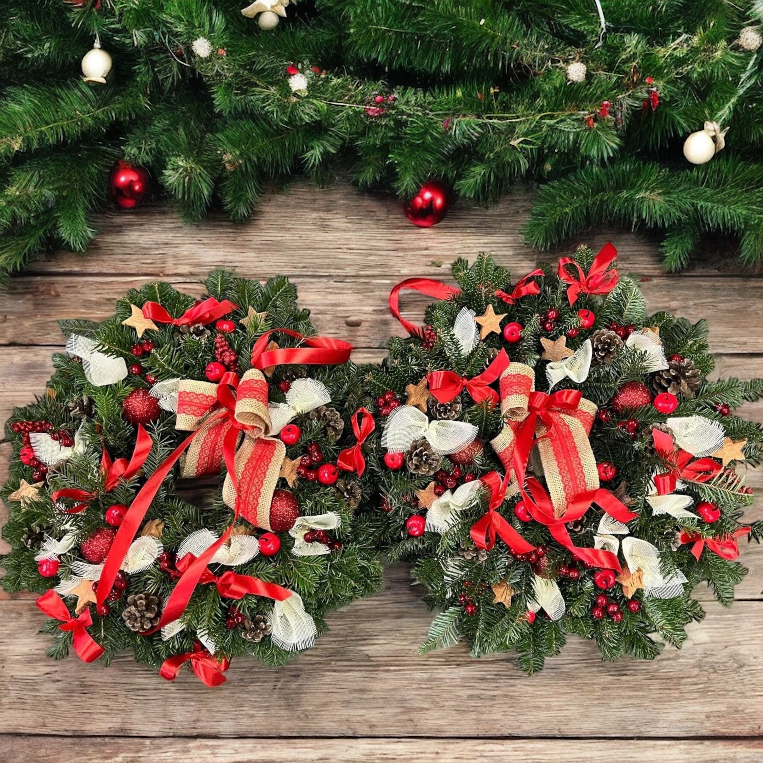 Coronita brad natural impodobita