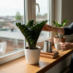 Zamioculcas zamiifolia ‘Zenzi’ – eleganta compacta, perfecta pentru orice spatiu verde