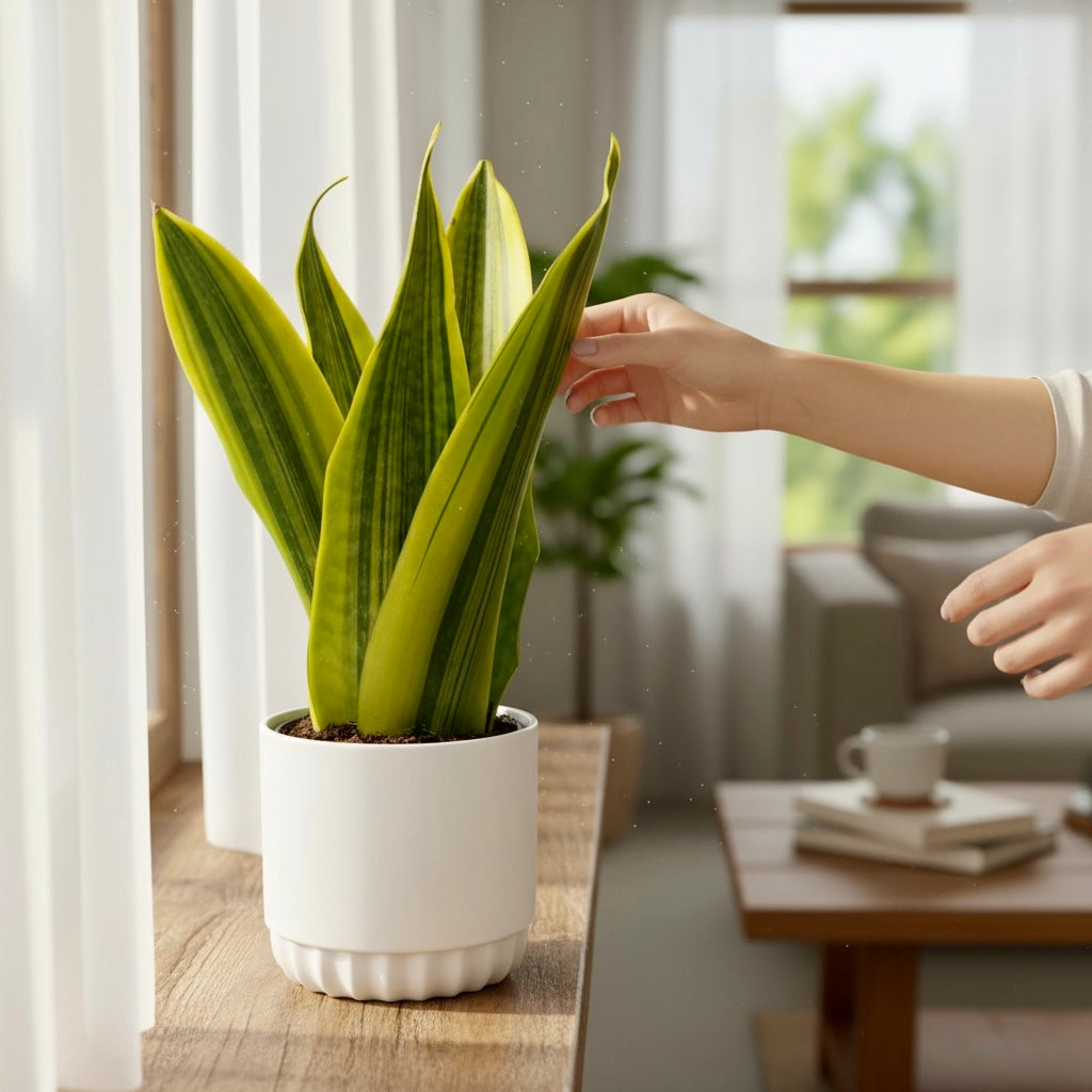 Sansevieria ‘Jamaiquina Queen’ Variegata D12
