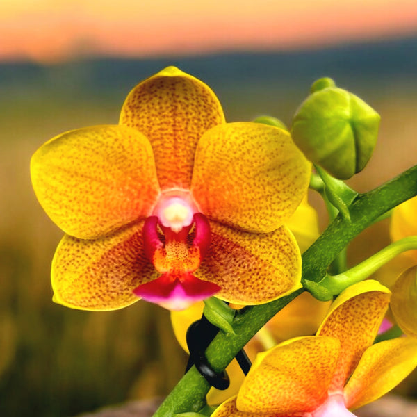 Phalaenopsis Lioulin Orange D12 - intensely fragrant flowers