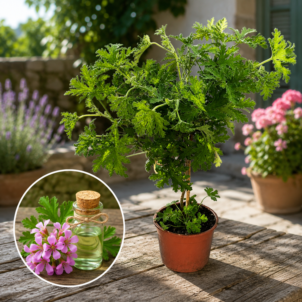 Illatos muskátli (Elbűvölöm) - Pelargonium graveolens 'Lemon' H70