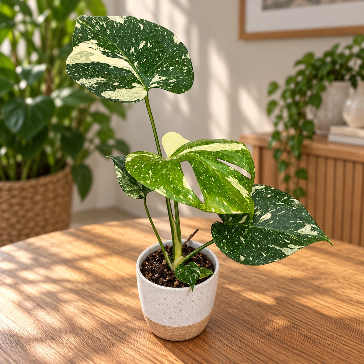 Monstera variegata 'Thai Constellation'