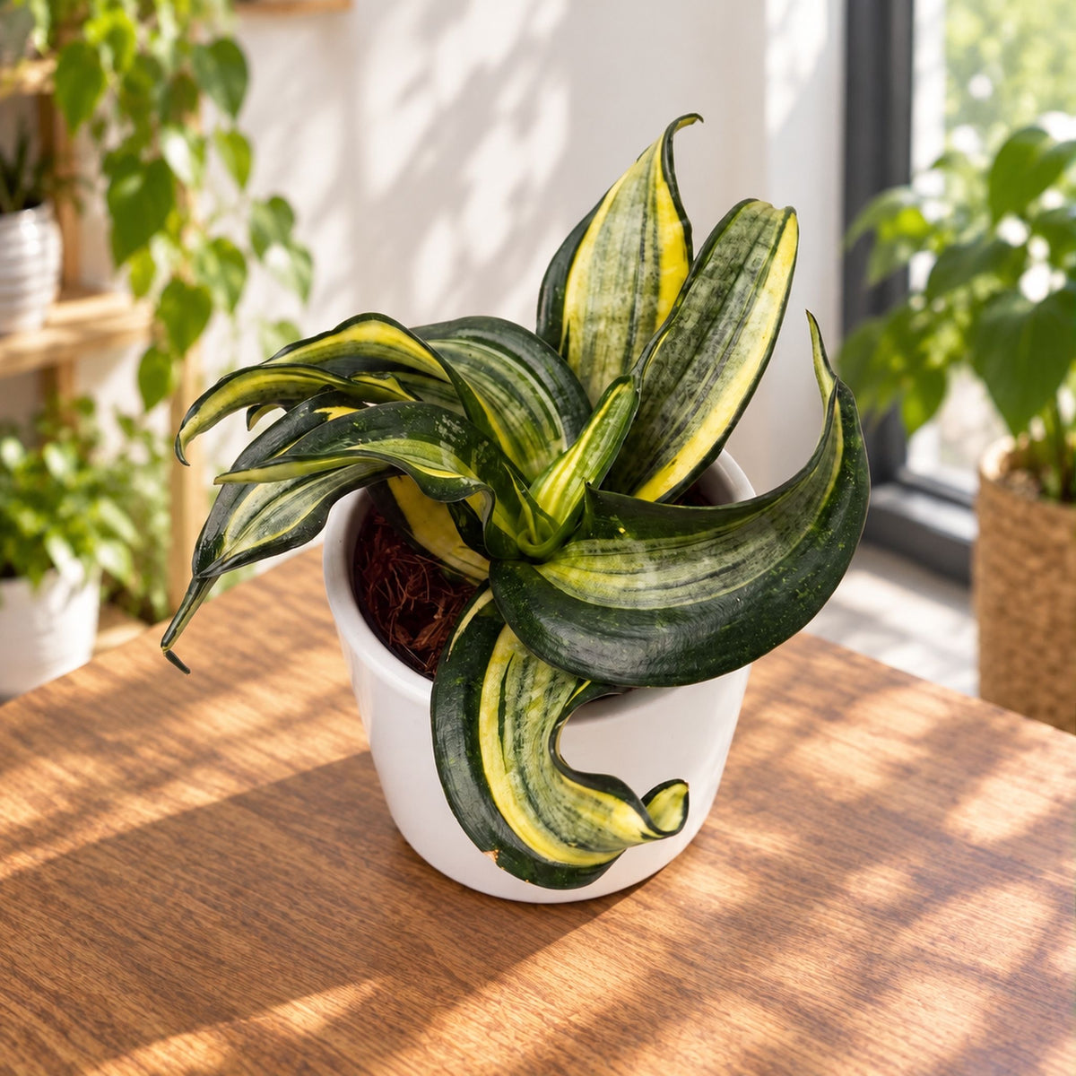 Sansevieria Hahnii 'Curly Spiral Star'