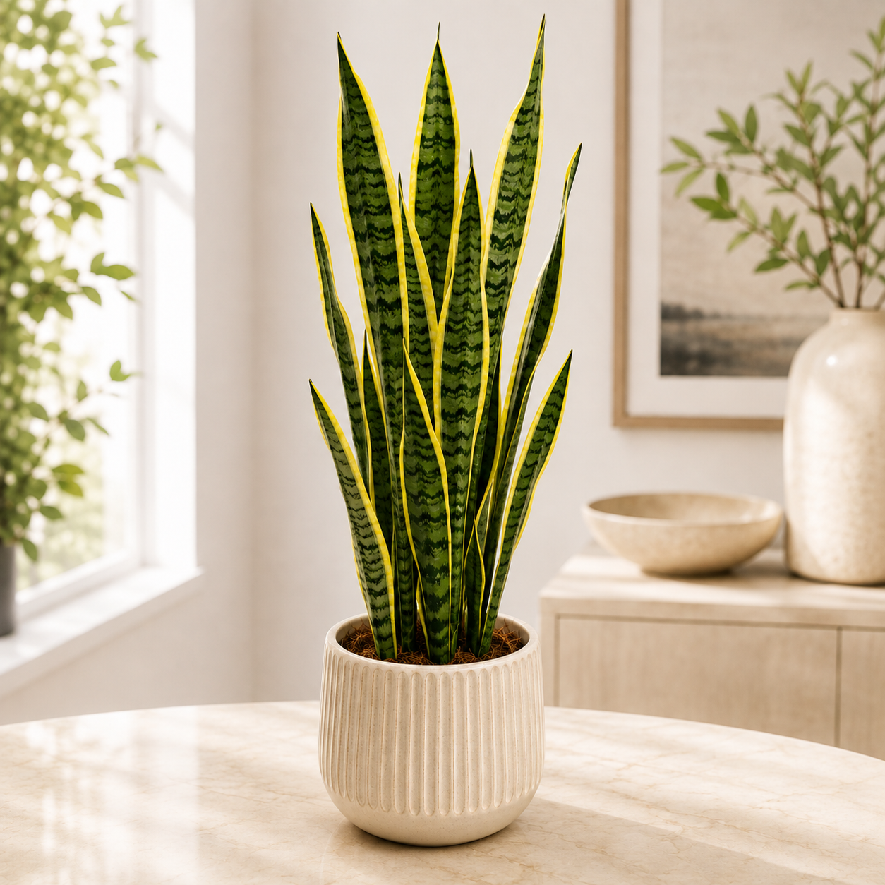 Sansevieria trifasciata 'Laurentii' XL (jezik svekrve)