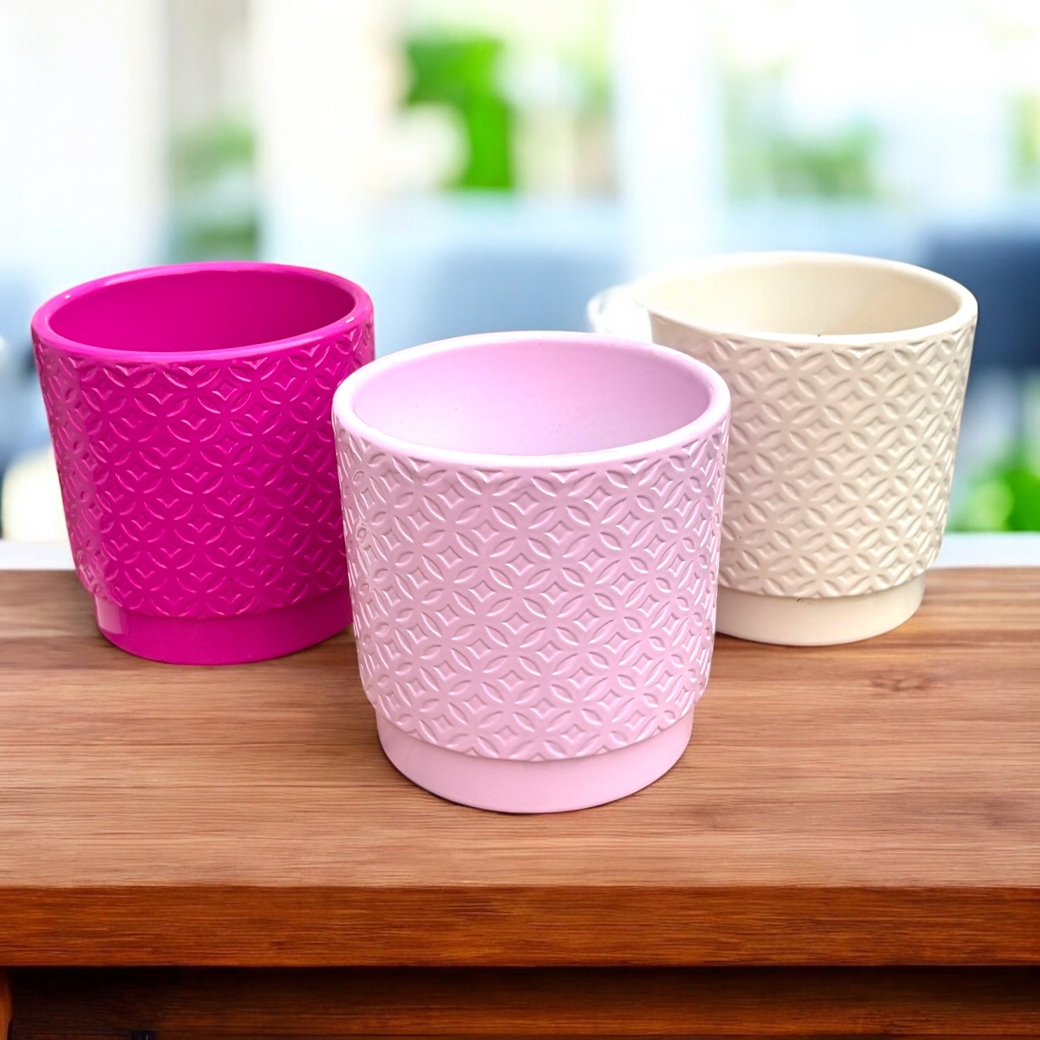 Ghiveci decorativ ceramic „Sarah”