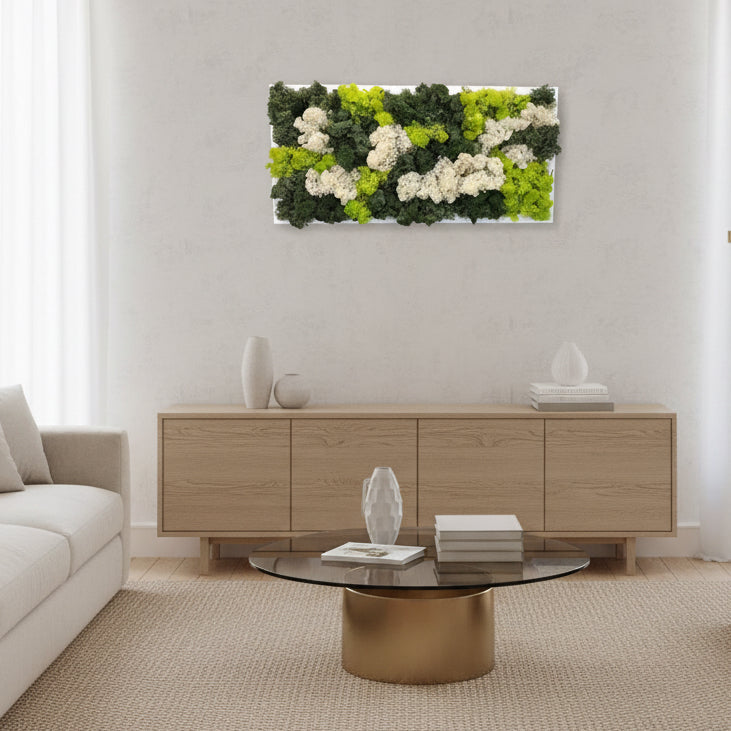 Tablou cu licheni stabilizati si decorativi, pret atractiv