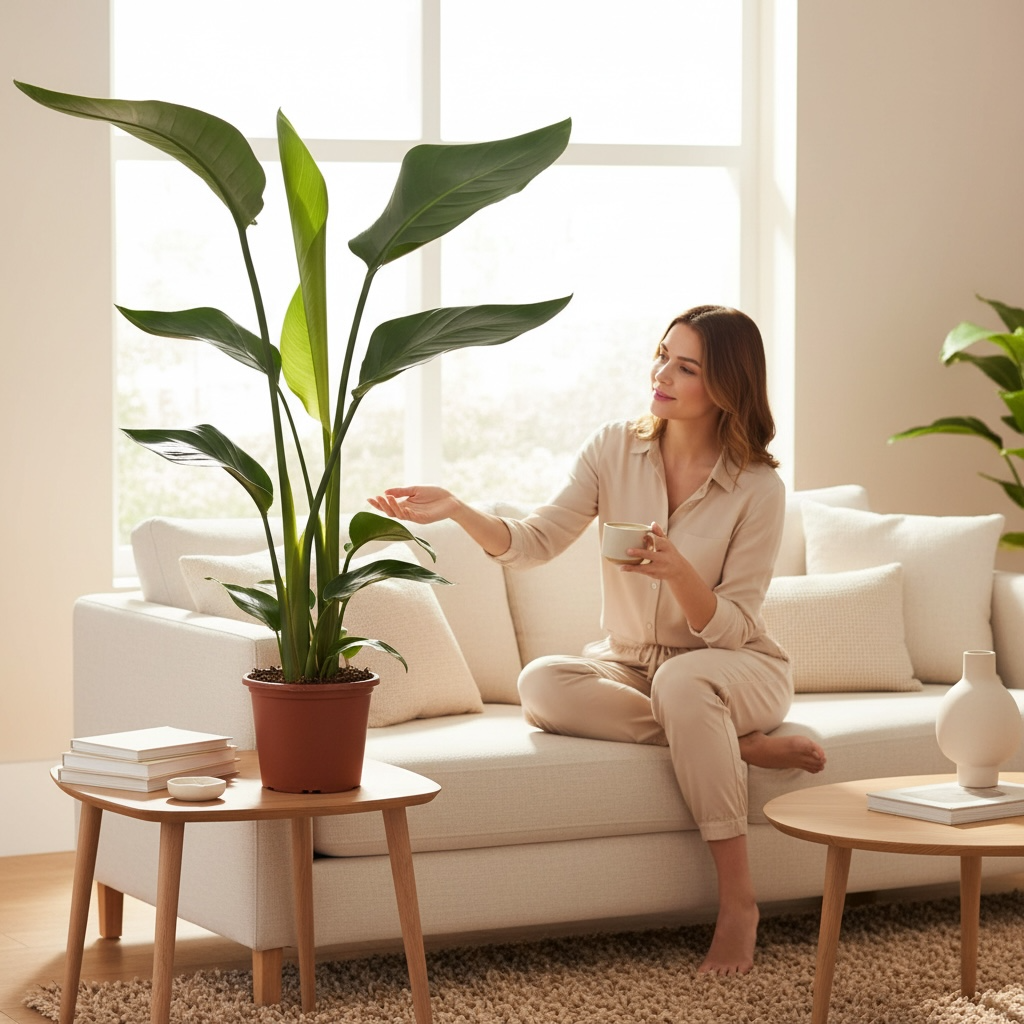 Strelitzia Nicolai XL (Ave del Paraíso) - 2 plantas/maceta