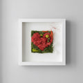 Tablou licheni stabilizati "Red Heart"