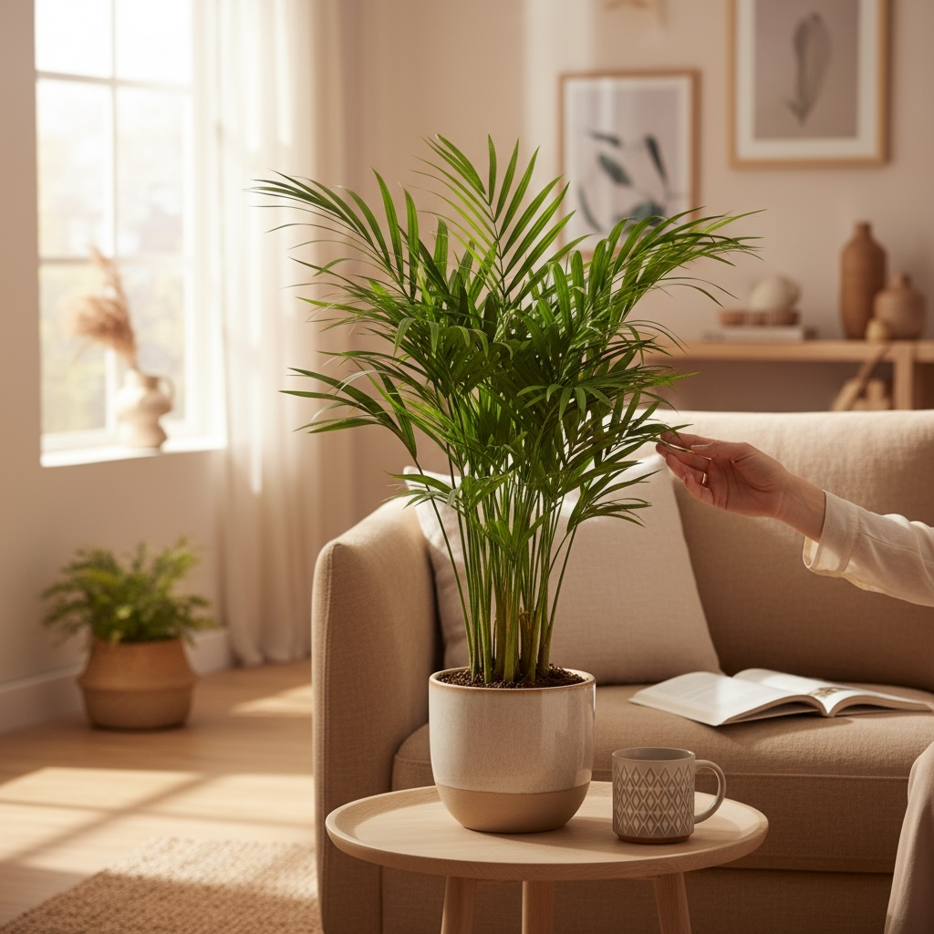 Palmier Areca - Chrysalidocarpus lutescens H80cm