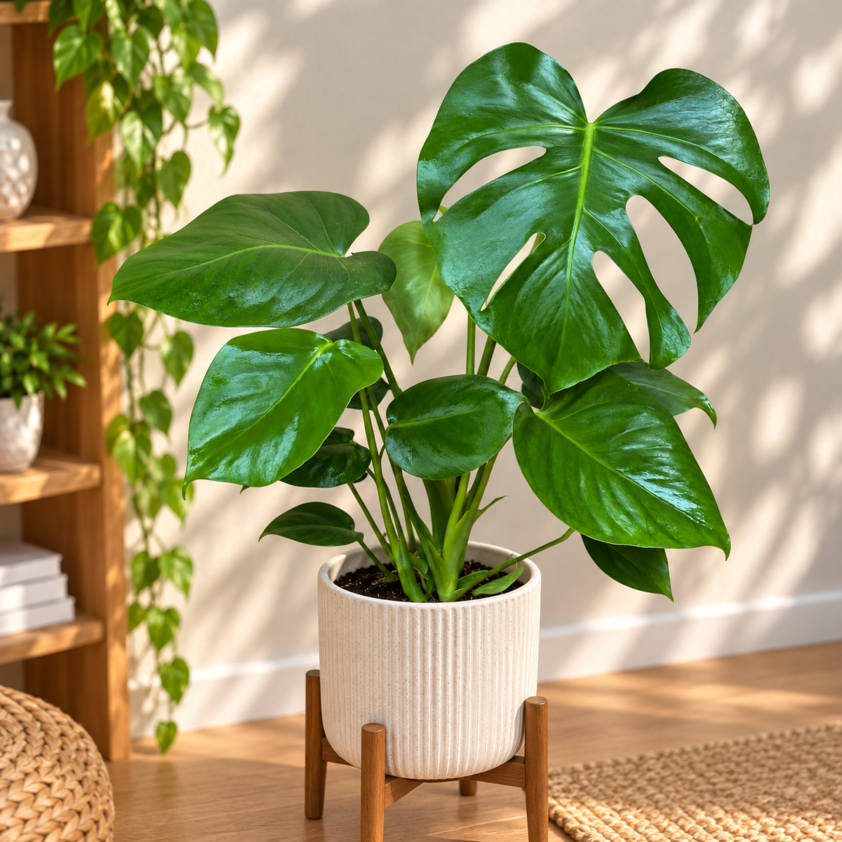 Monstera deliciosa (Swiss cheese plant) 2pp