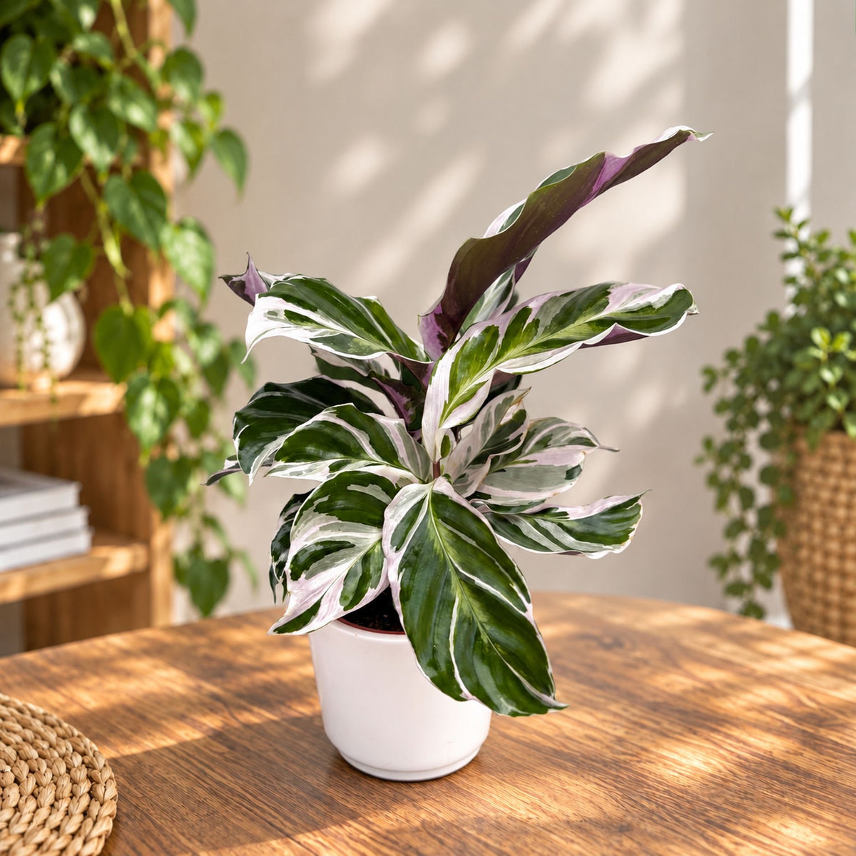Calathea 'White Fusion' (Babypflanze)
