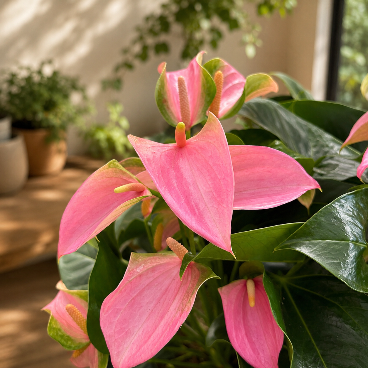 Anthurium ‘Joli Pink’ – tropical elegance in intense pink shades