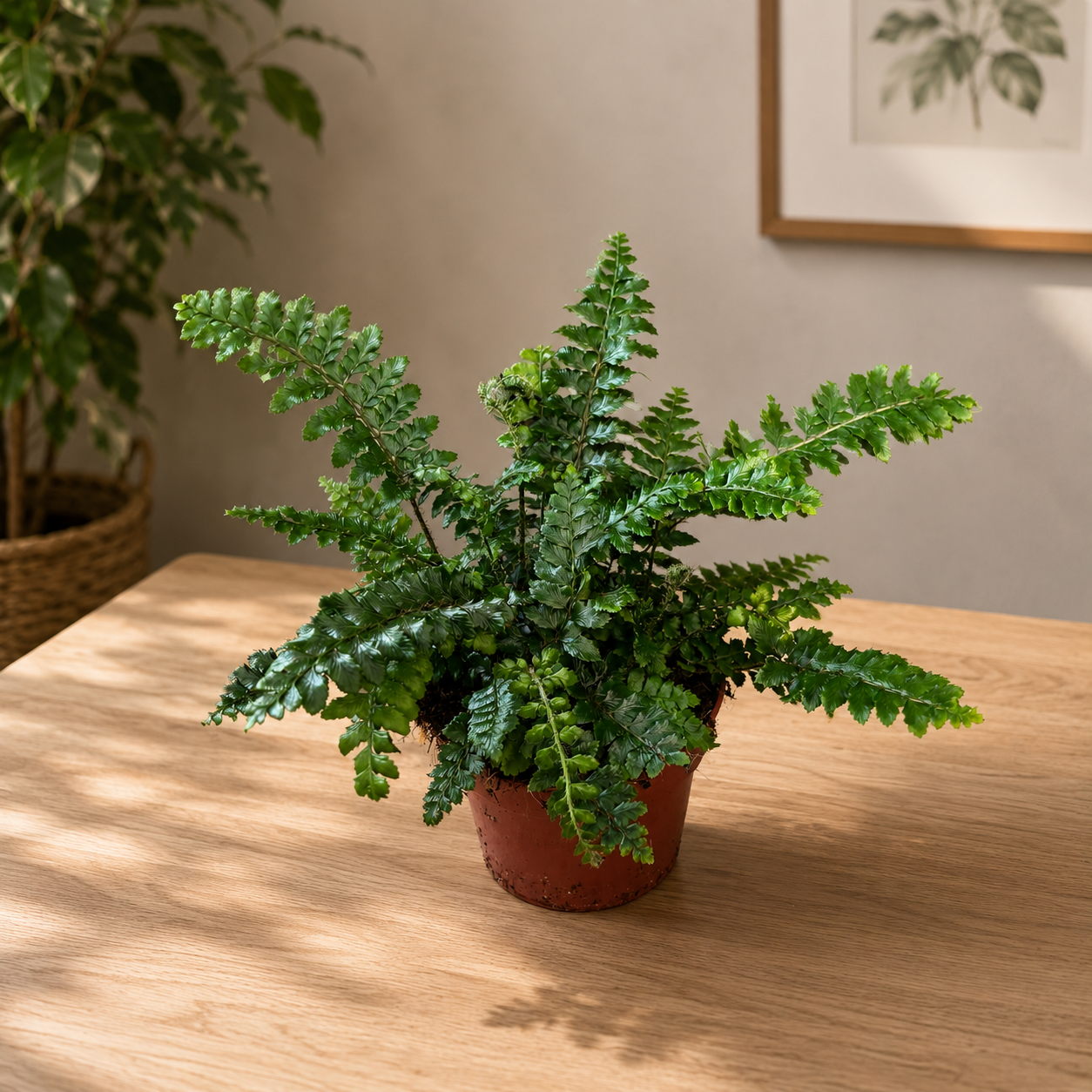 Garden fern - Polystichum polyblepharum