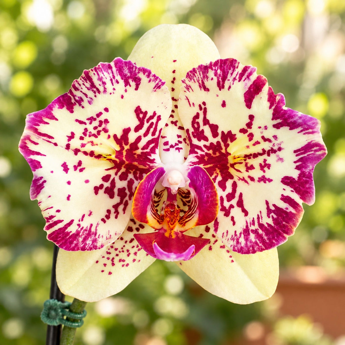 Phalaenopsis I-Hsin Spot Leopard (peloric)