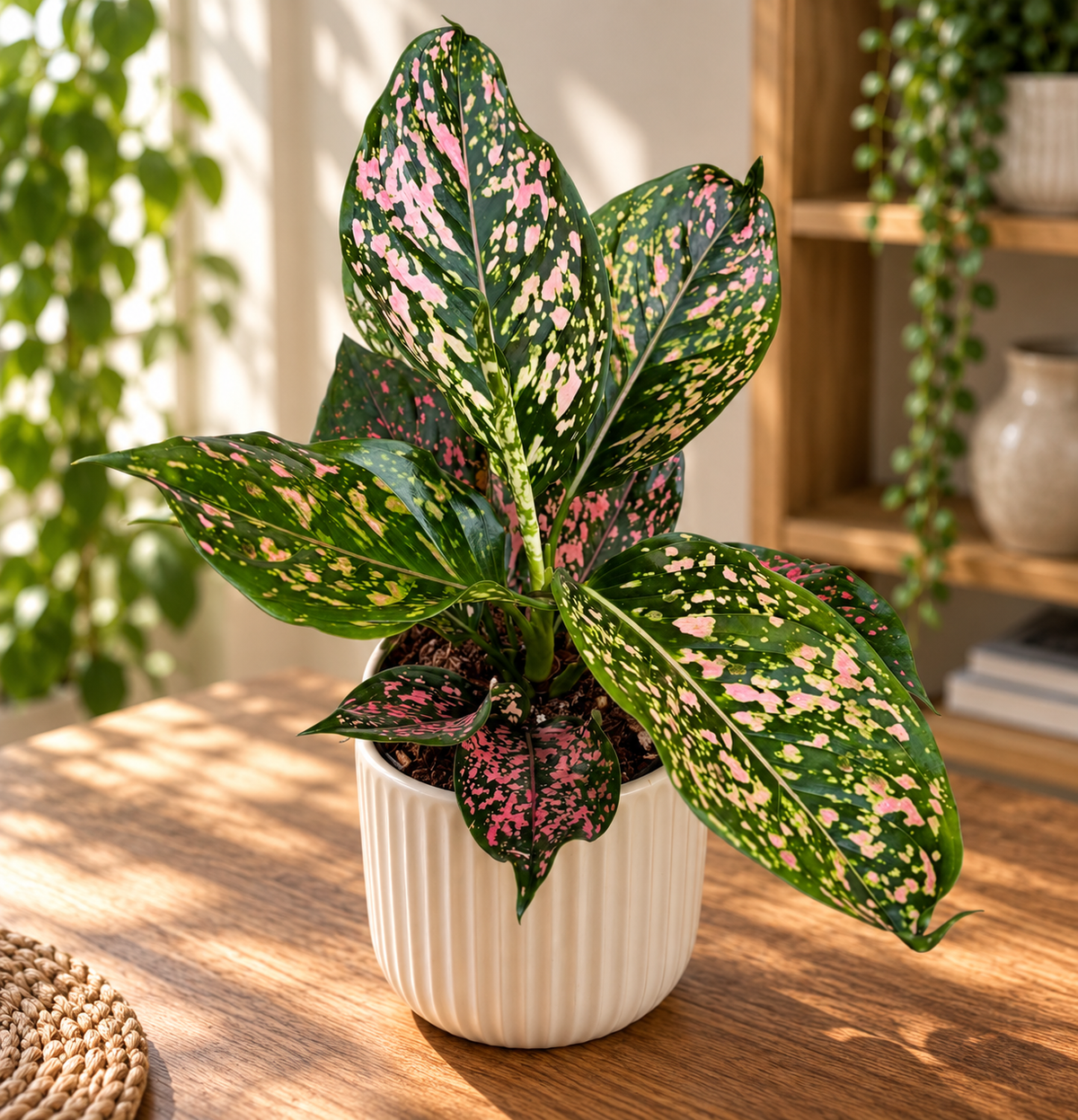 Aglaonema 'Pink Leopard'