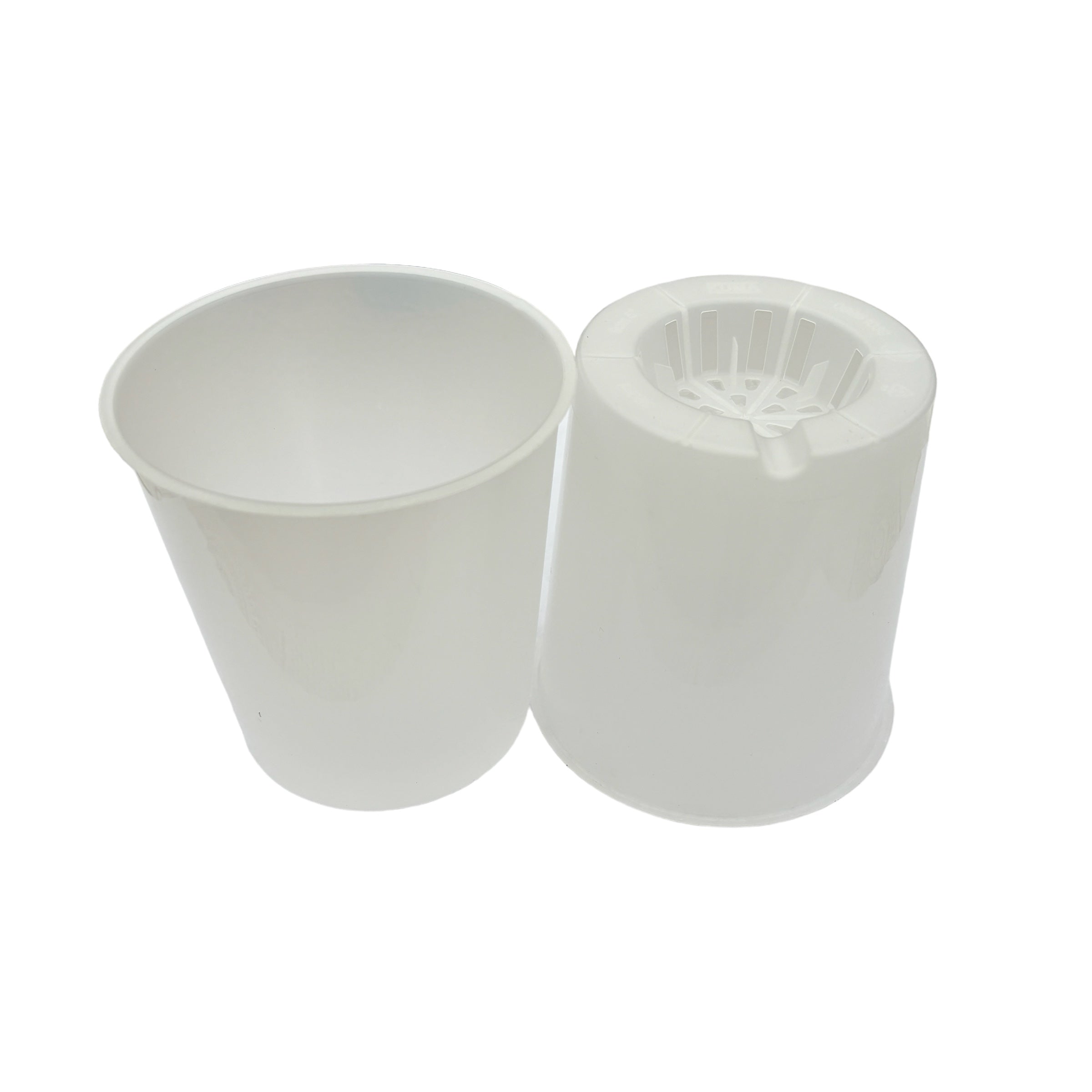 Ghiveci transparent orhidee, plastic D9cm