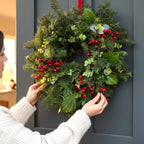 Prirodna božićna vijenac