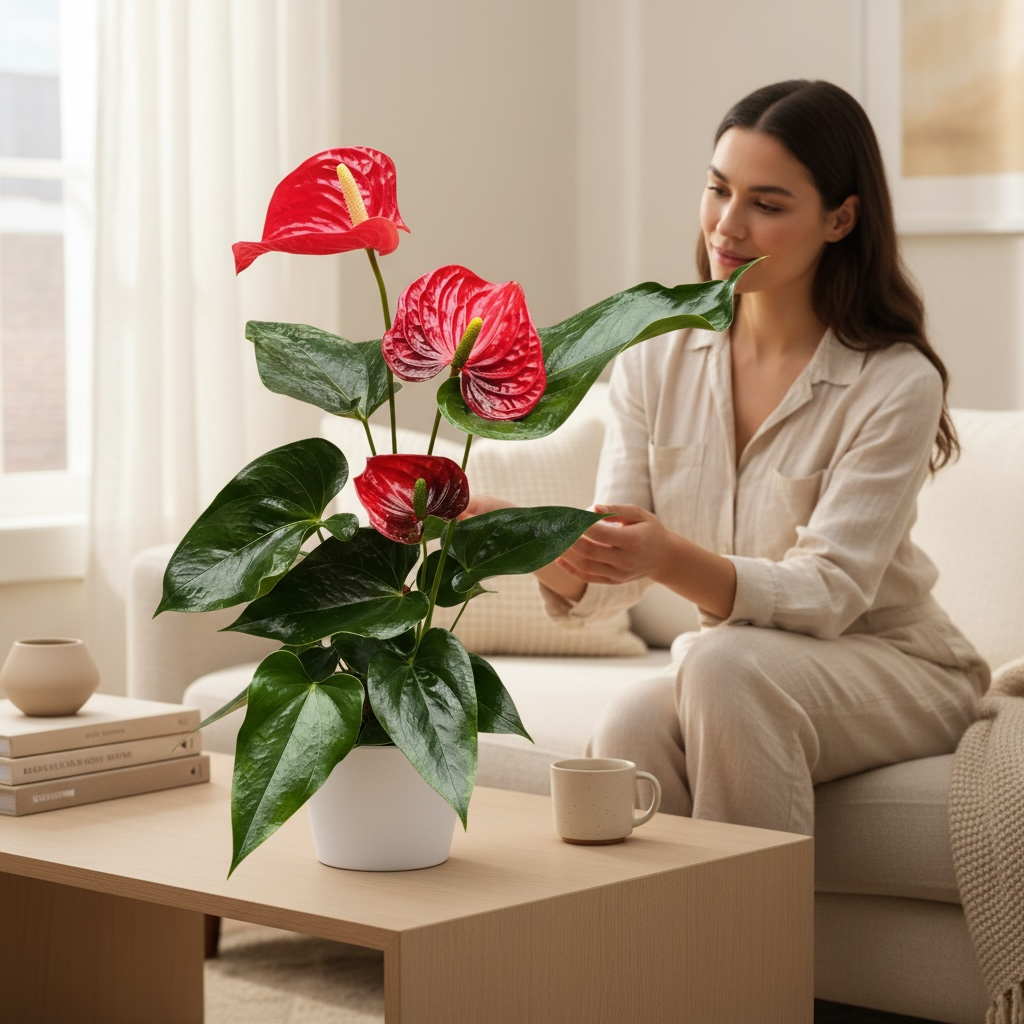 Anthurium Madural (flori rosii XL)