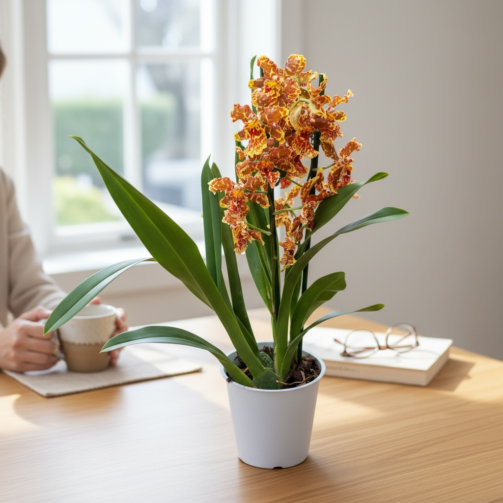 Odontocidium Golden Mirth ‘Filini’s Gold Dust’ - tuoksuvat kukat
