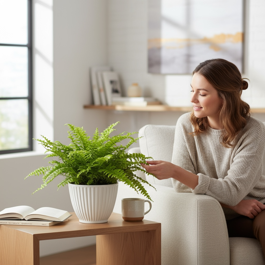 Nephrolepis exaltata ‘Boston Blue Bell’