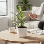 Rhaphidophora puberula 'Variegata'