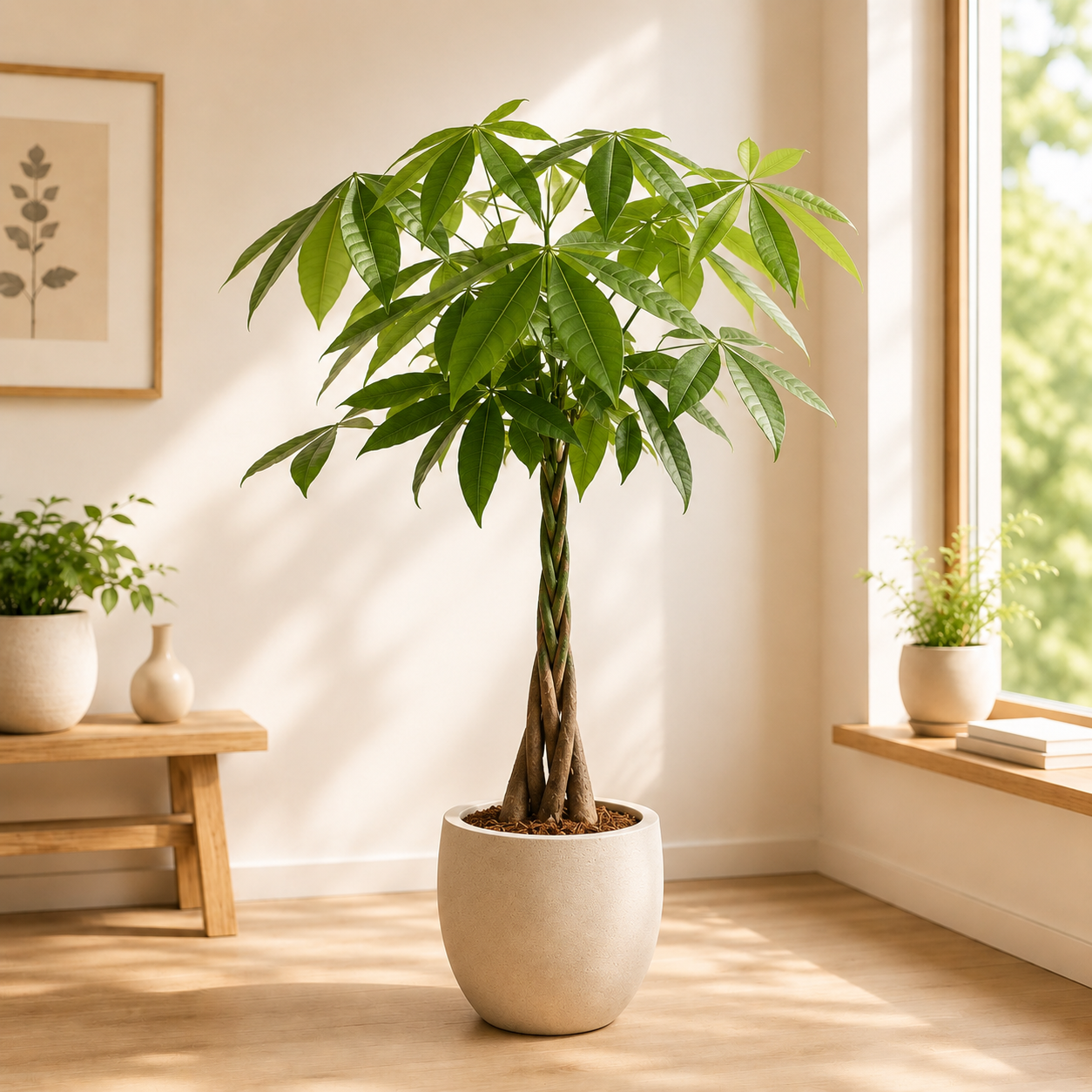 Pachira Aquatica - Drvo novca, H120 cm