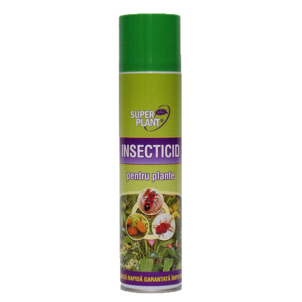 Insecticid spray cu efect lustrant SuperPlant (afide, lanosi, musculite, thrips si paianjenul rosu)