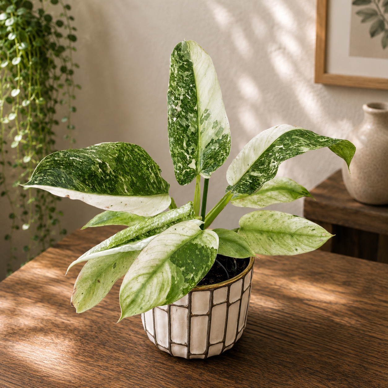 Philodendron Jose Buono (strong variegation)