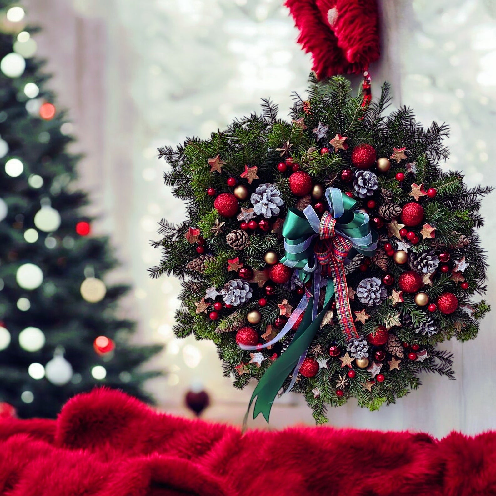 Coronita de brad deosebita