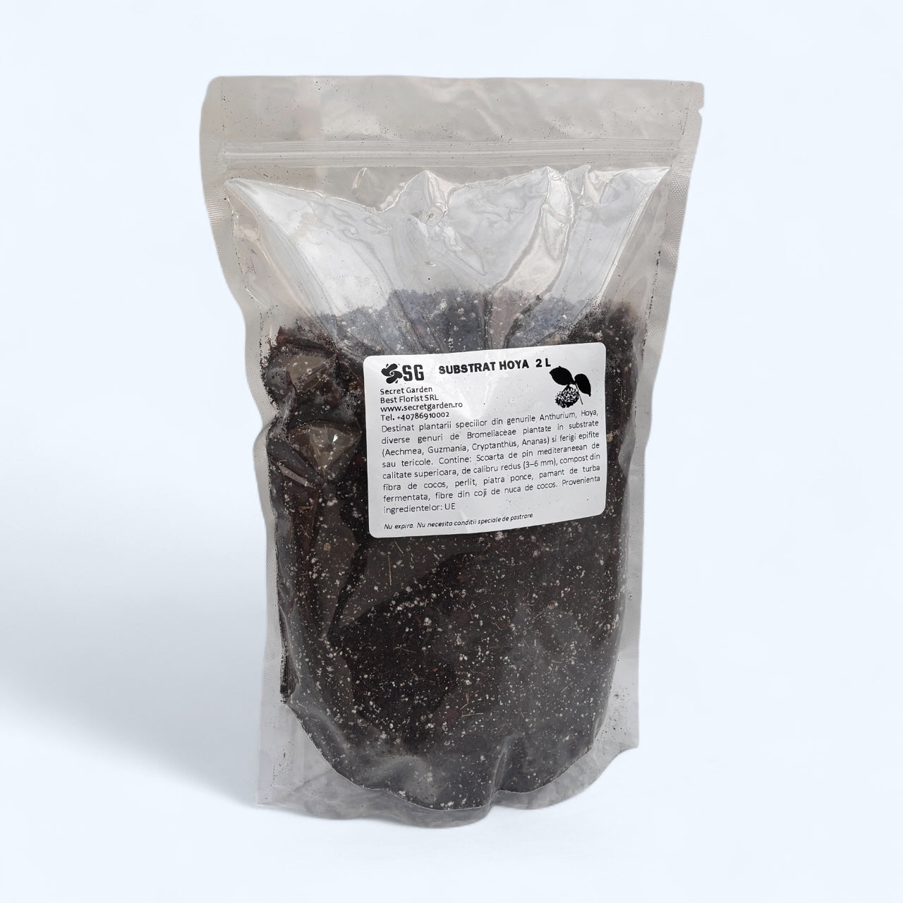 Substrat profesional pentru Anthurium, Hoya, Bromeliaceae si ferigi - SG Mix