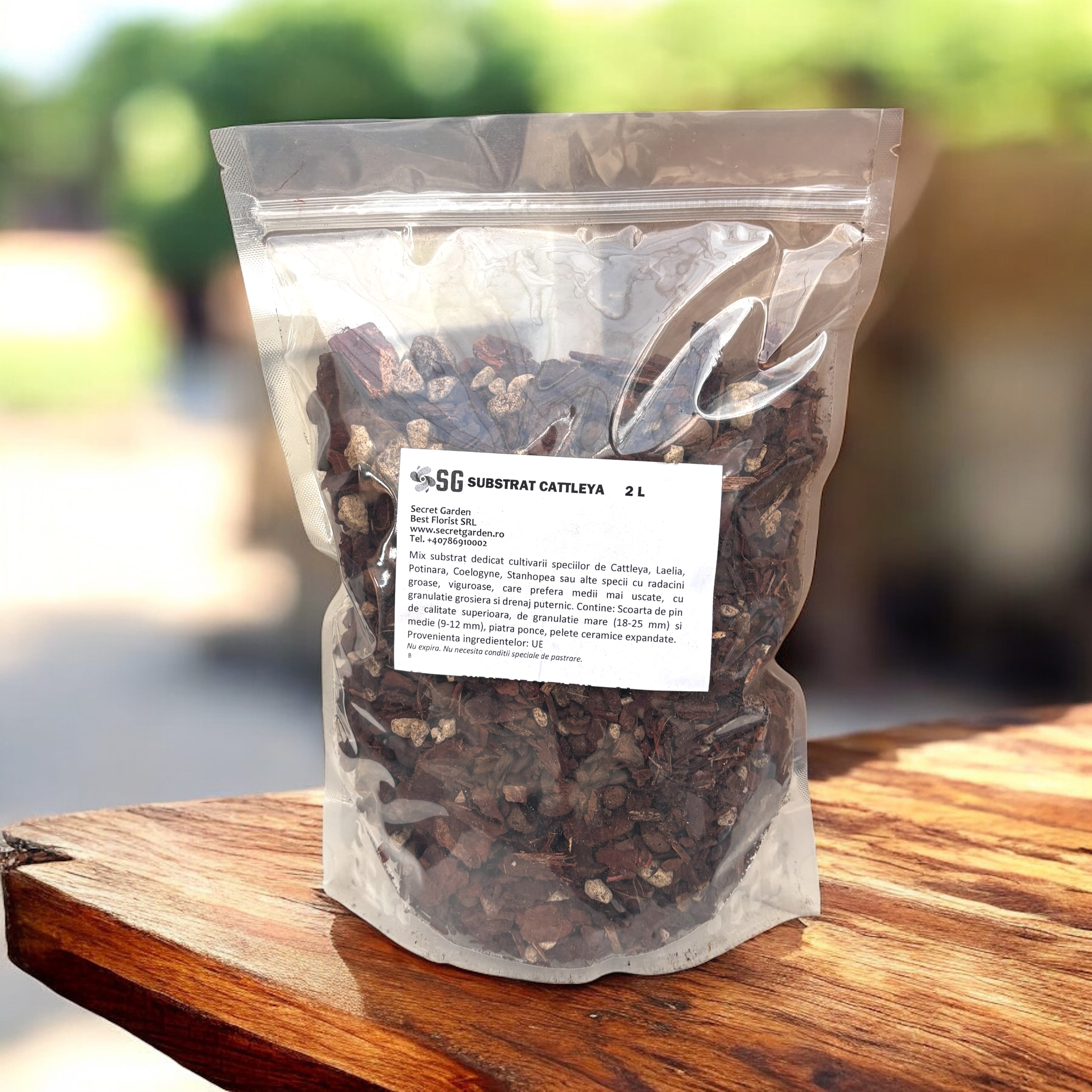 Substrat orhidee Cattleya, Brassavola, Coelogyne, Stanhopea - SG MIX