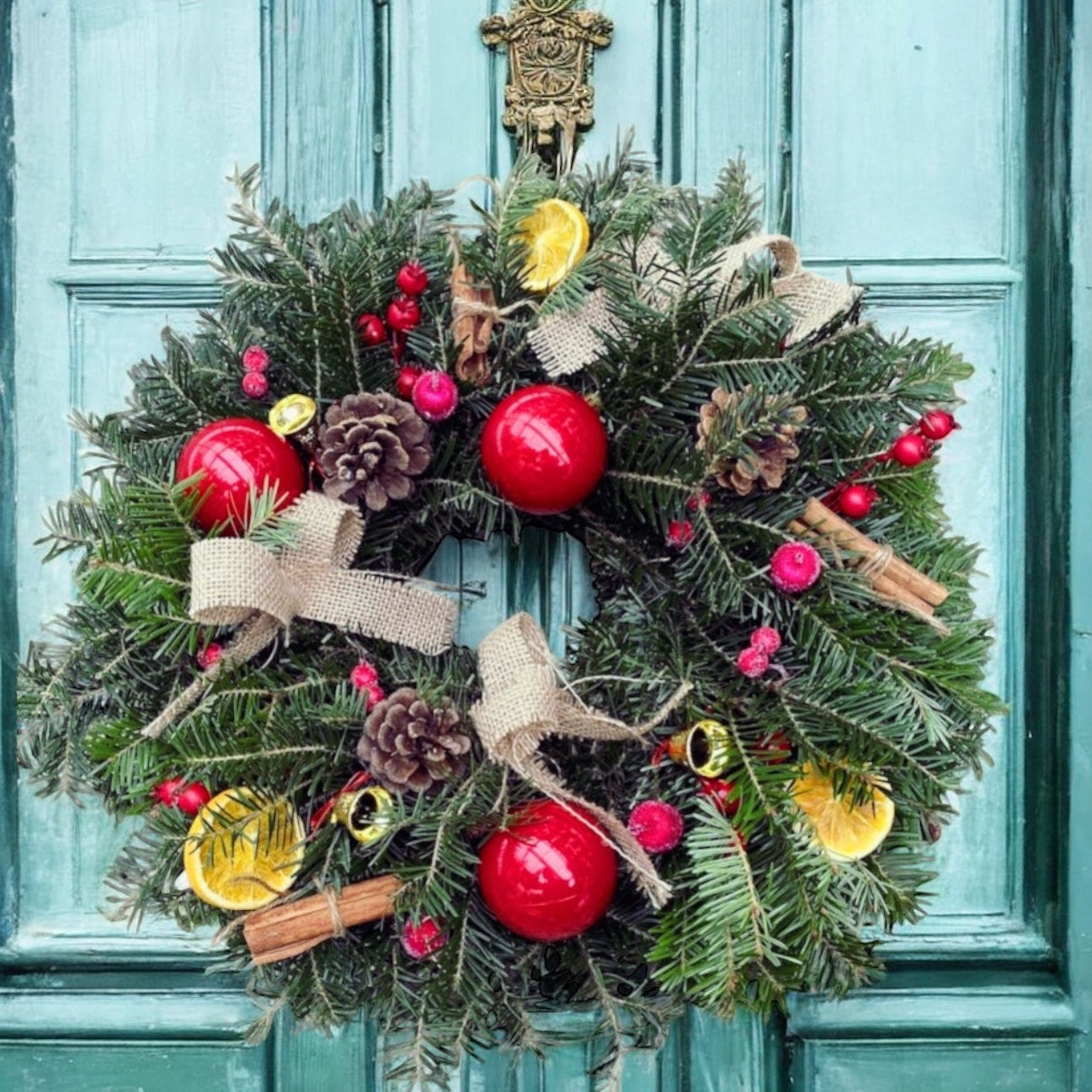 Coronita Craciun handmade - un cadou special