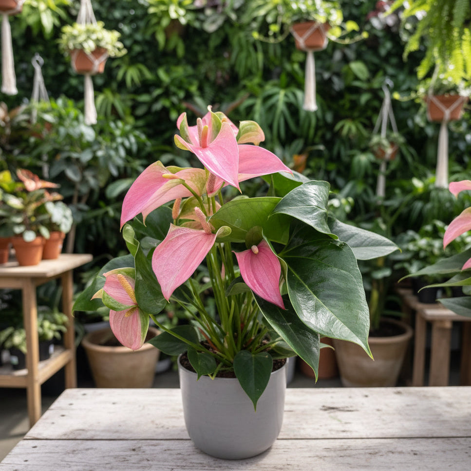 Anthurium ‘Joli Pink’ – tropical elegance in intense pink shades