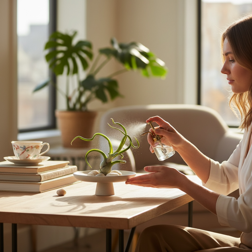Planta aeriana Tillandsia Bulbosa