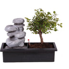 Bonsai - Stone Waterfall fountain