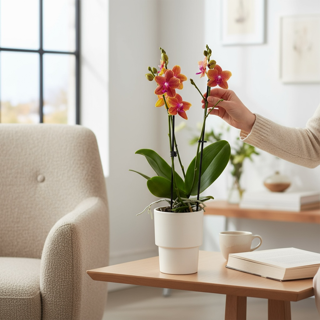 Phalaenopsis Bronze Buddha (Magical) - flori parfumate