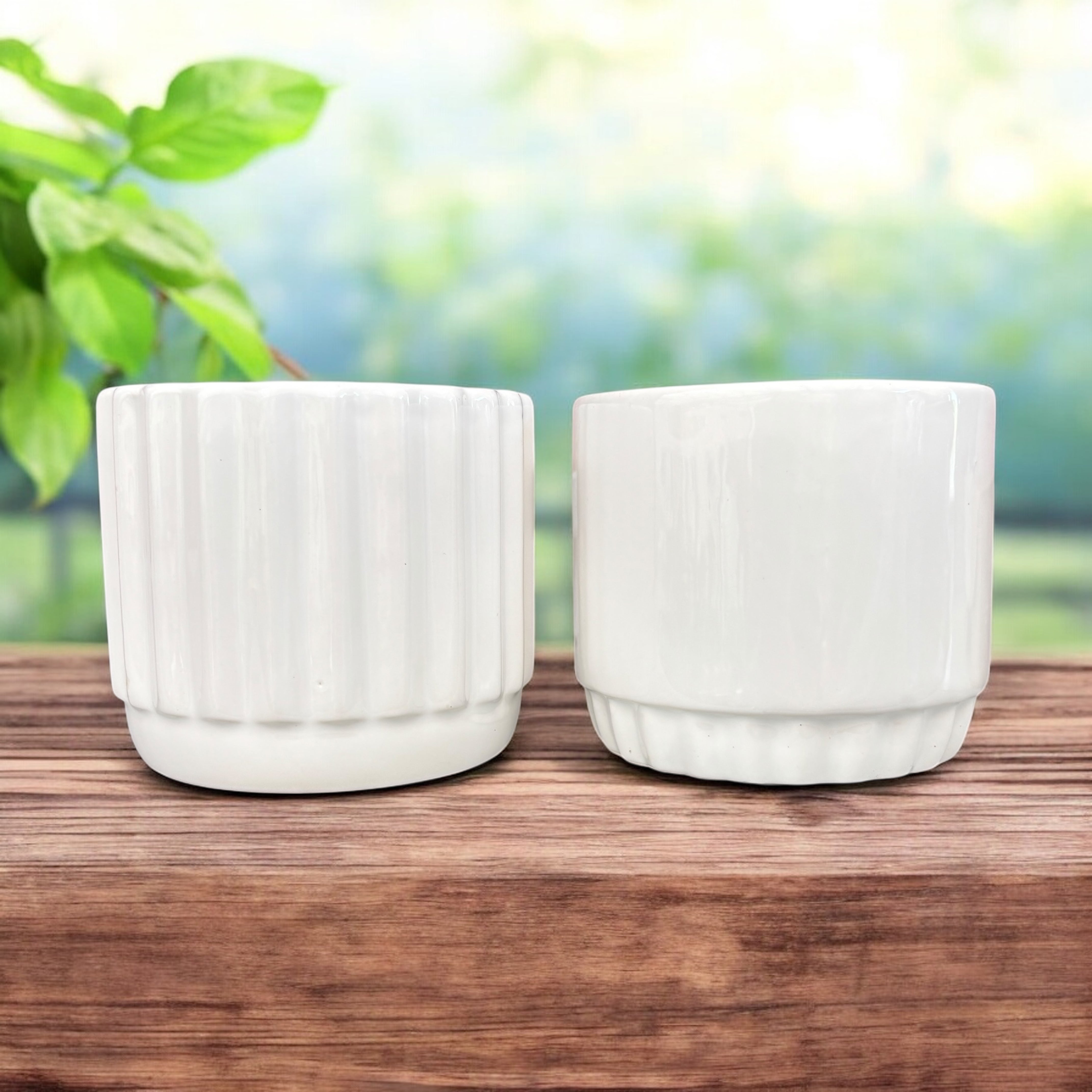 Vase decorative Liam - diametru 9 cm – Secret Garden Plant Shop