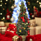 Brad ‘Golden Magical’ – aranjament natural impodobit, gata de oferit cadou