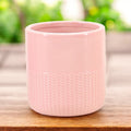 Ghiveci ceramic roz pastel ‘Morgan Pink’ D12 – eleganta pentru plantele tale preferate