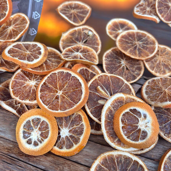 Dried orange slices - set of 5 pieces