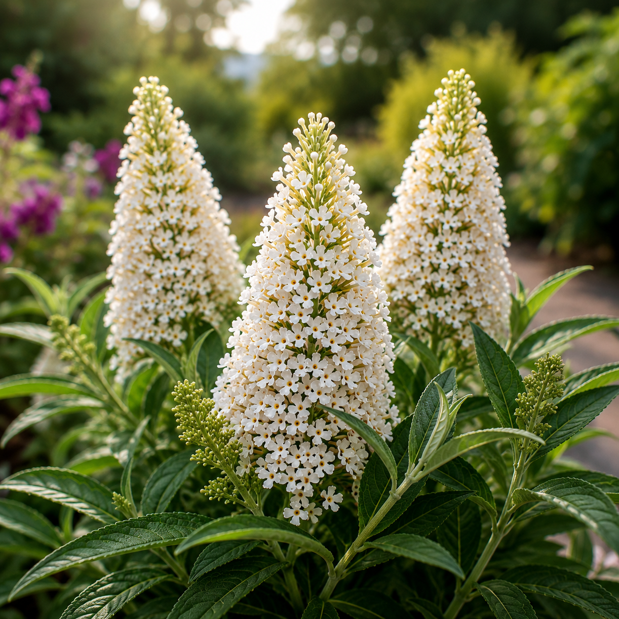 Buddleja davidii ‘Little Rockstars White’ 