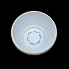 Pot en plastique blanc - type bol